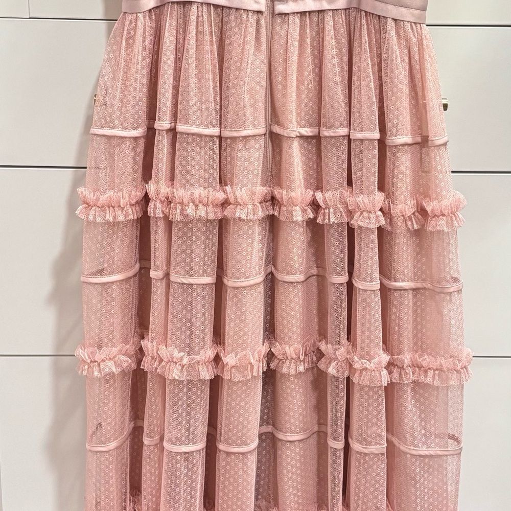 Needle & Thread Blush Pink Dress - Picture 8 of 11